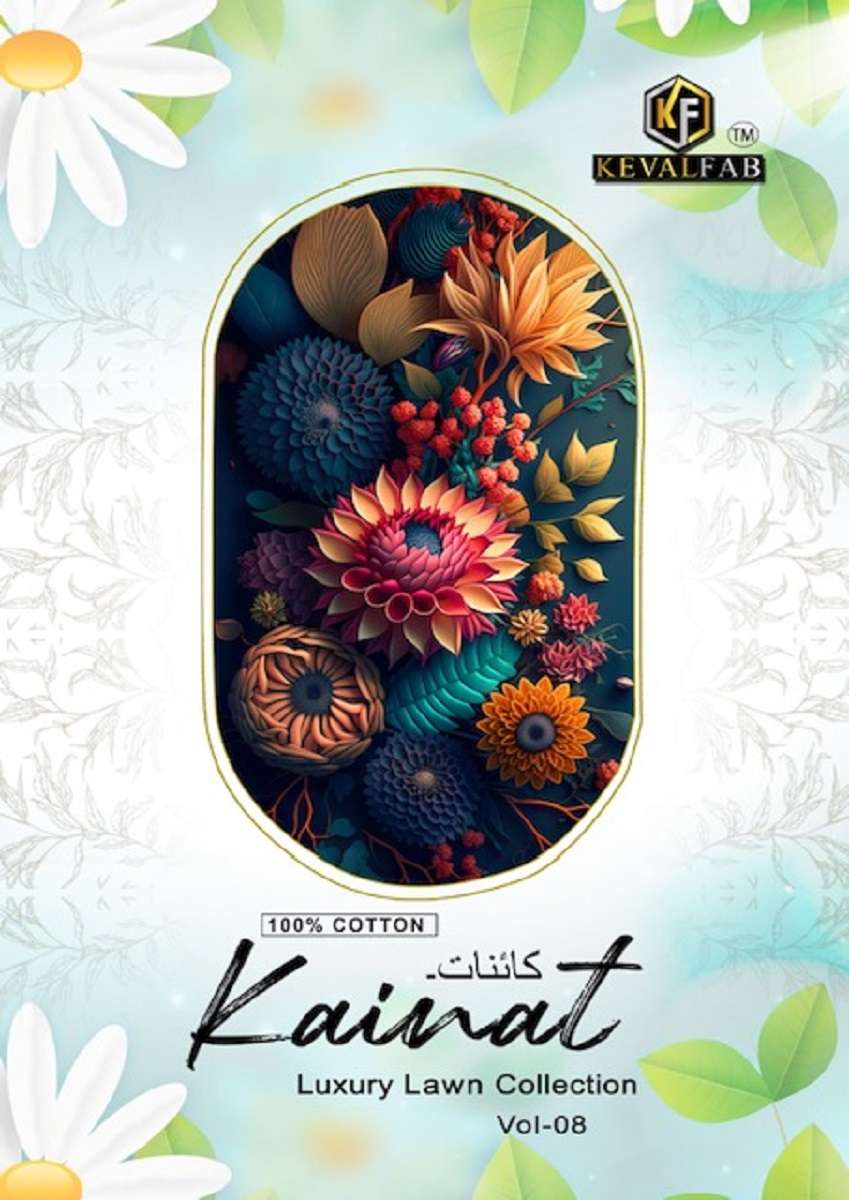 Keval Kainat Vol-8 - Dress Material - Wholesale Catalog