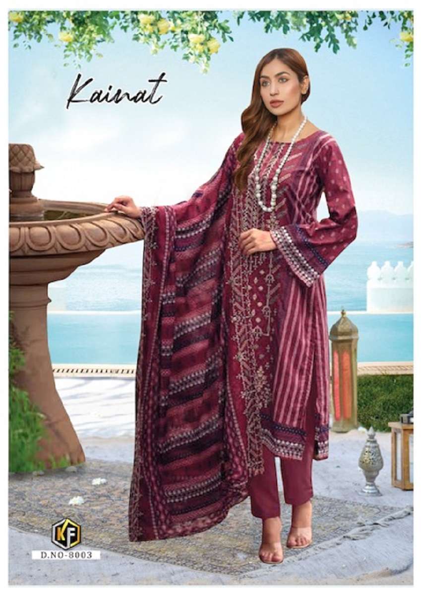 Keval Kainat Vol-8 - Dress Material - Wholesale Catalog