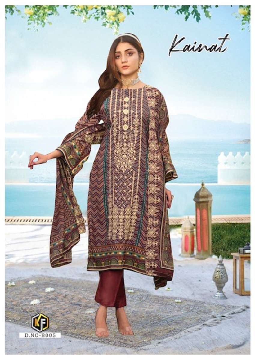 Keval Kainat Vol-8 - Dress Material - Wholesale Catalog