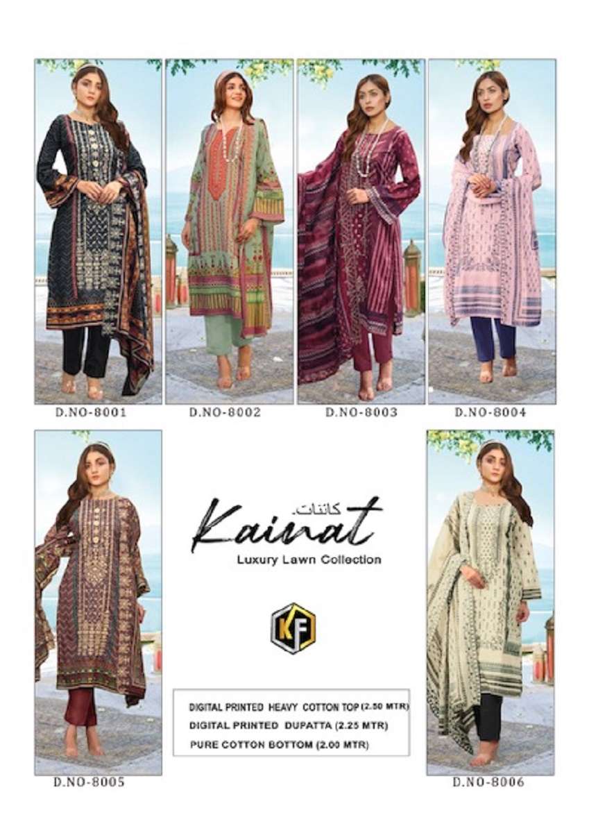 Keval Kainat Vol-8 - Dress Material - Wholesale Catalog