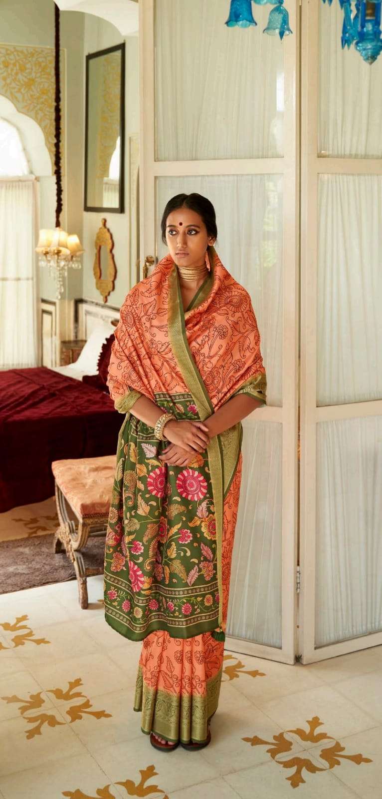 Kimora Saara Soft Tusser Silk Saree Collection Wholesale catalog