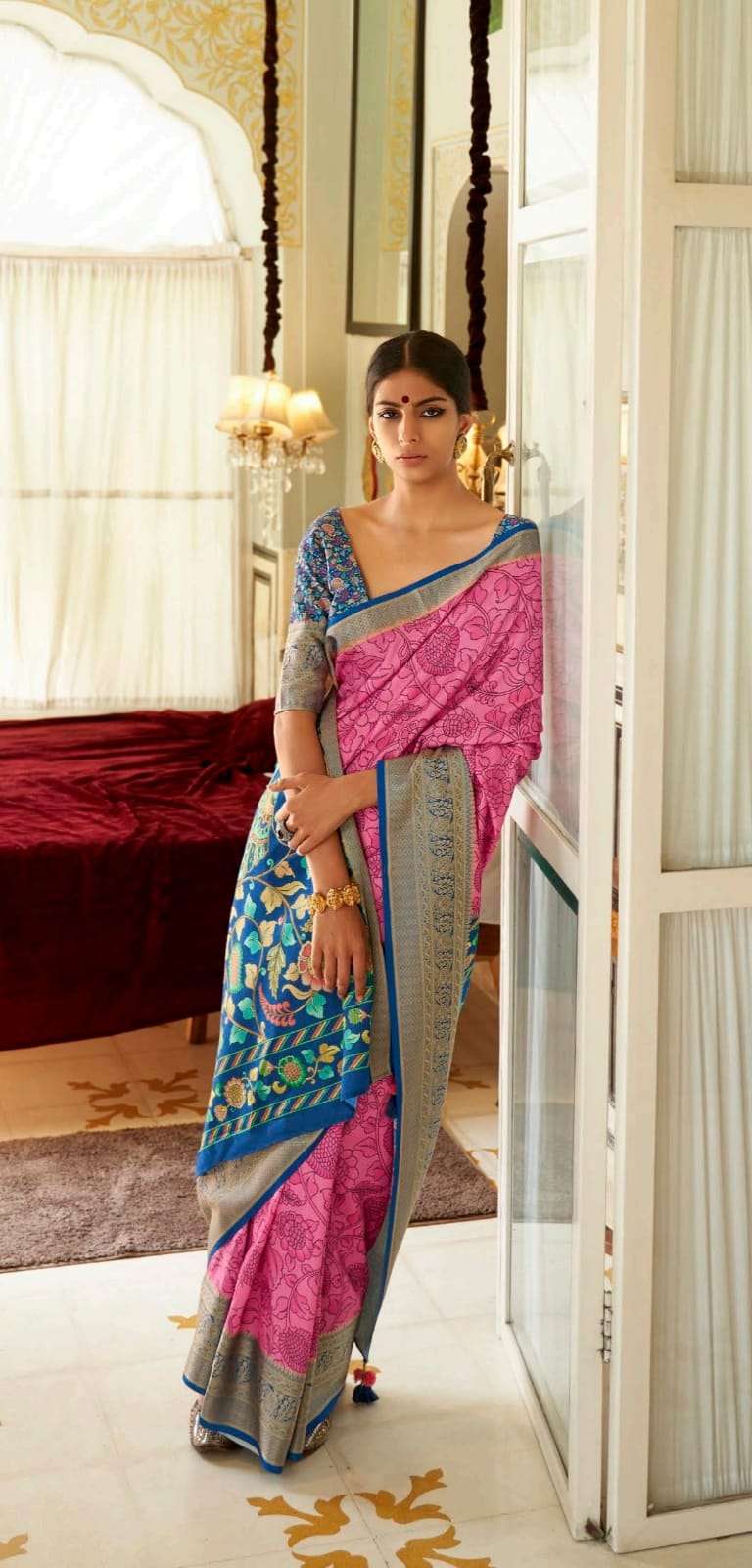 Kimora Saara Soft Tusser Silk Saree Collection Wholesale catalog