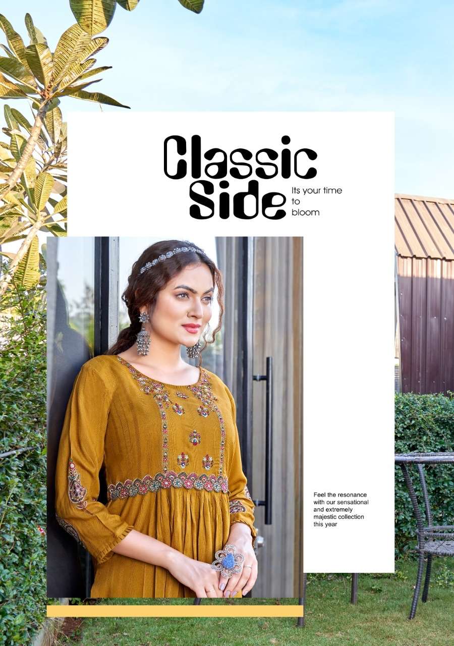 Koodee Morni vol 1 Nayra cut Kurti Wholesale catalog