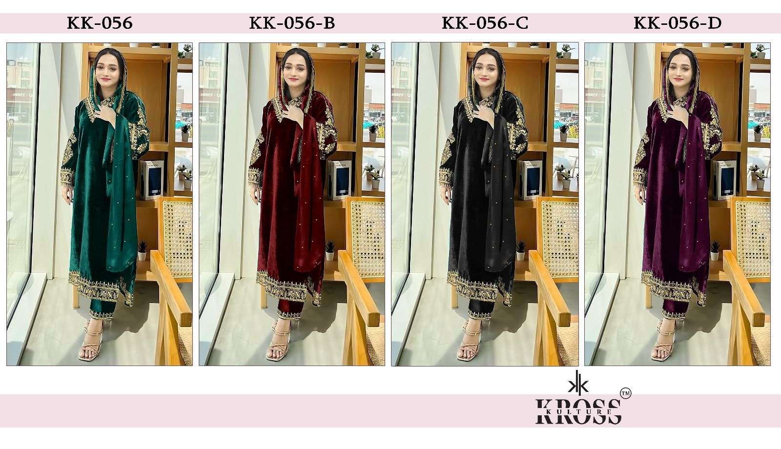 KROSS KULTURE Pakistani Suits Wholesale catalog