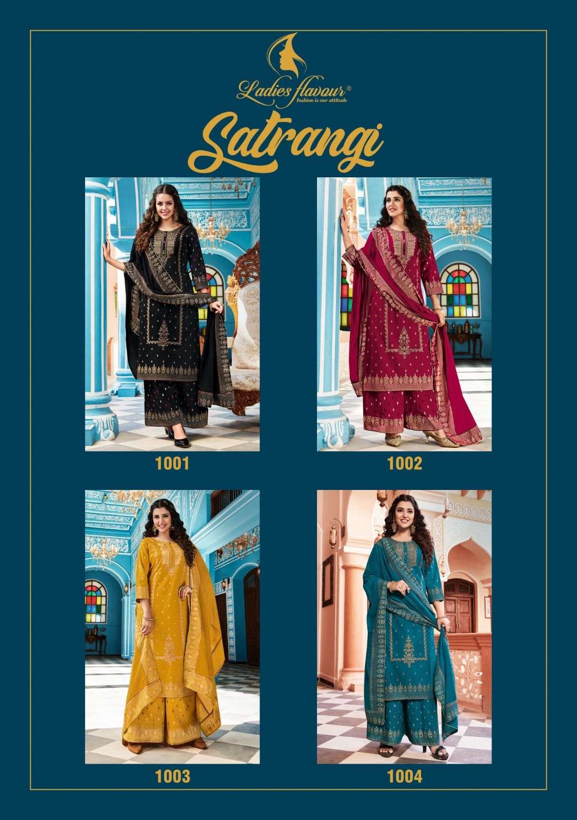 ladies flavour Satrangi Kurti Wholesale catalog