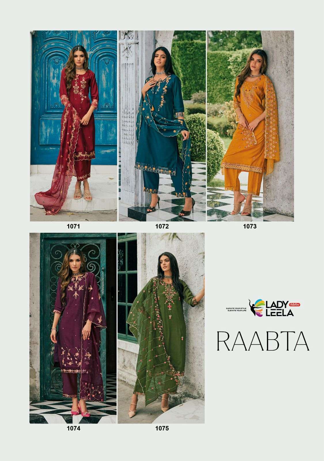 LADY LEELA RAABTA Kurti Wholesale catalog