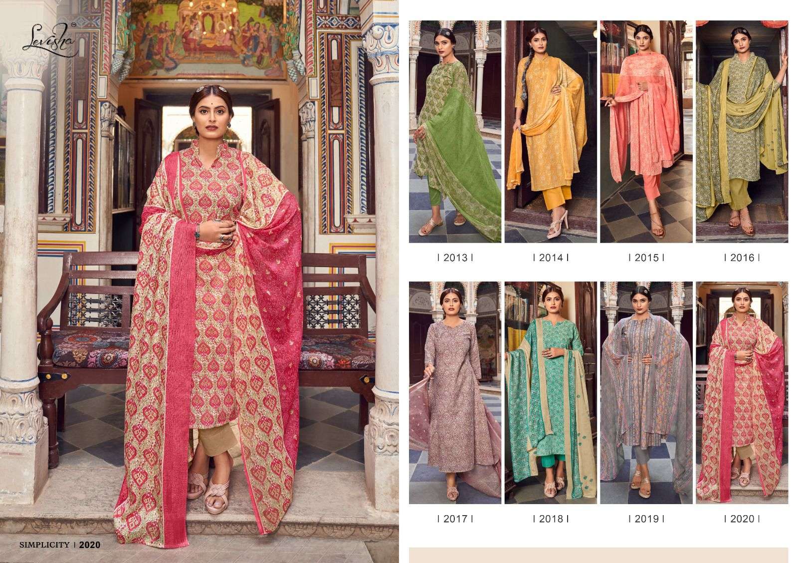 Levisha Rajvadi vol-2 Pakistani LAWN Suits Wholesale catalog