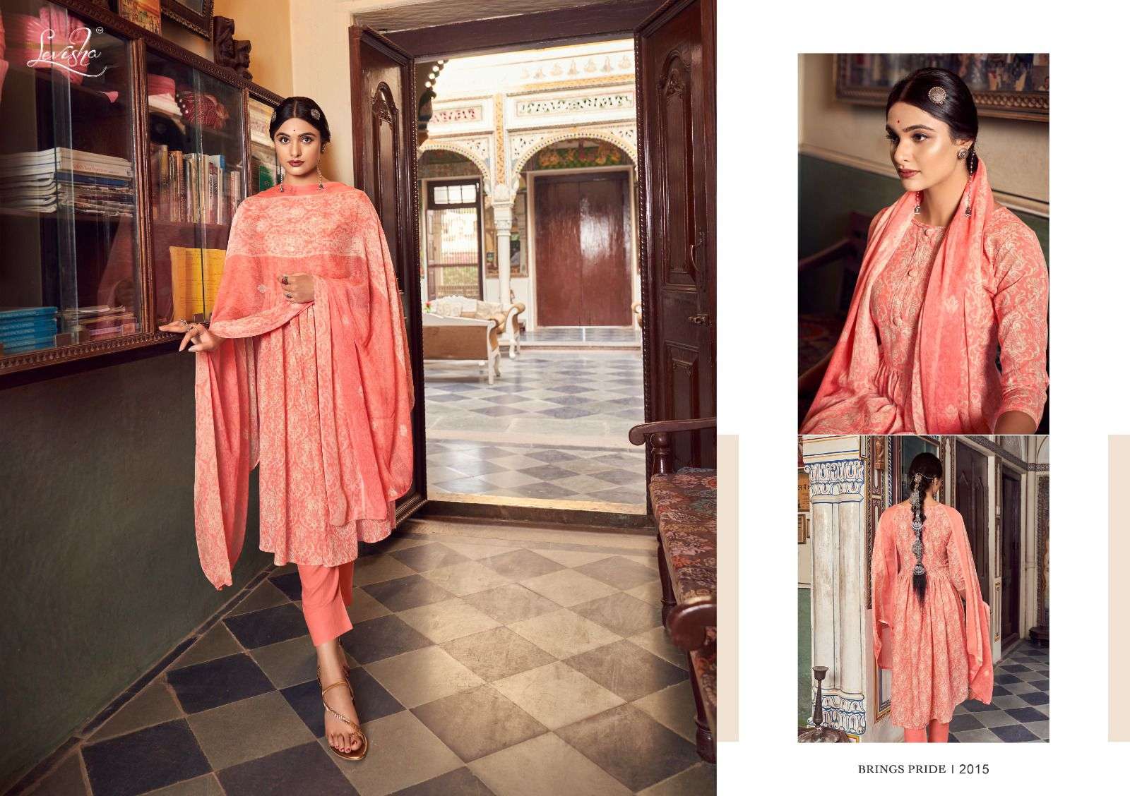 Levisha Rajvadi vol-2 Pakistani LAWN Suits Wholesale catalog