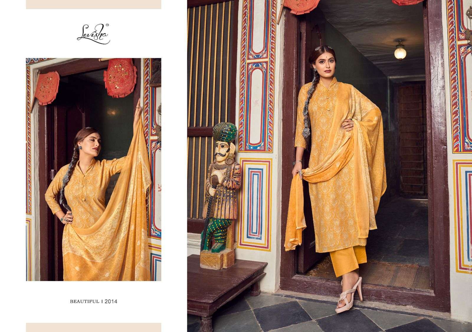 Levisha Rajvadi vol-2 Pakistani LAWN Suits Wholesale catalog