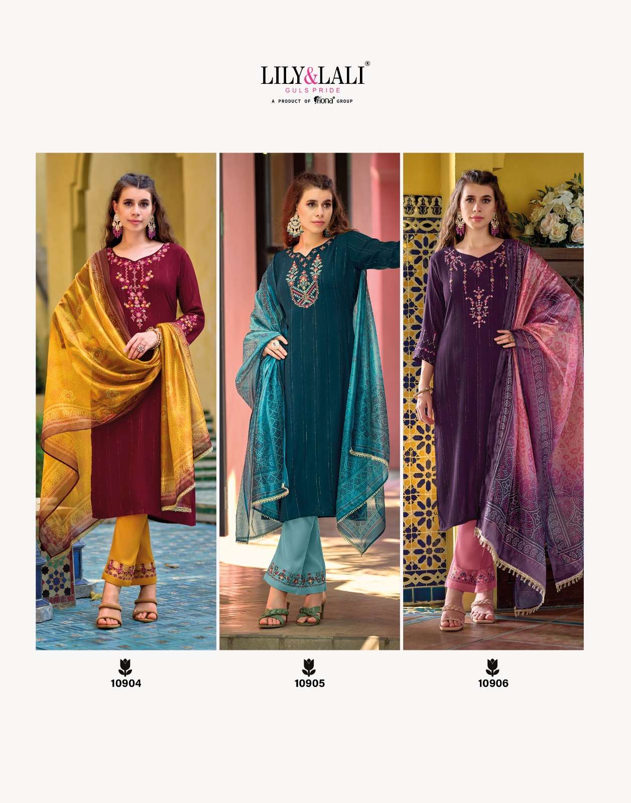 LILY & LALI BANDHEJ Kurti Wholesale catalog