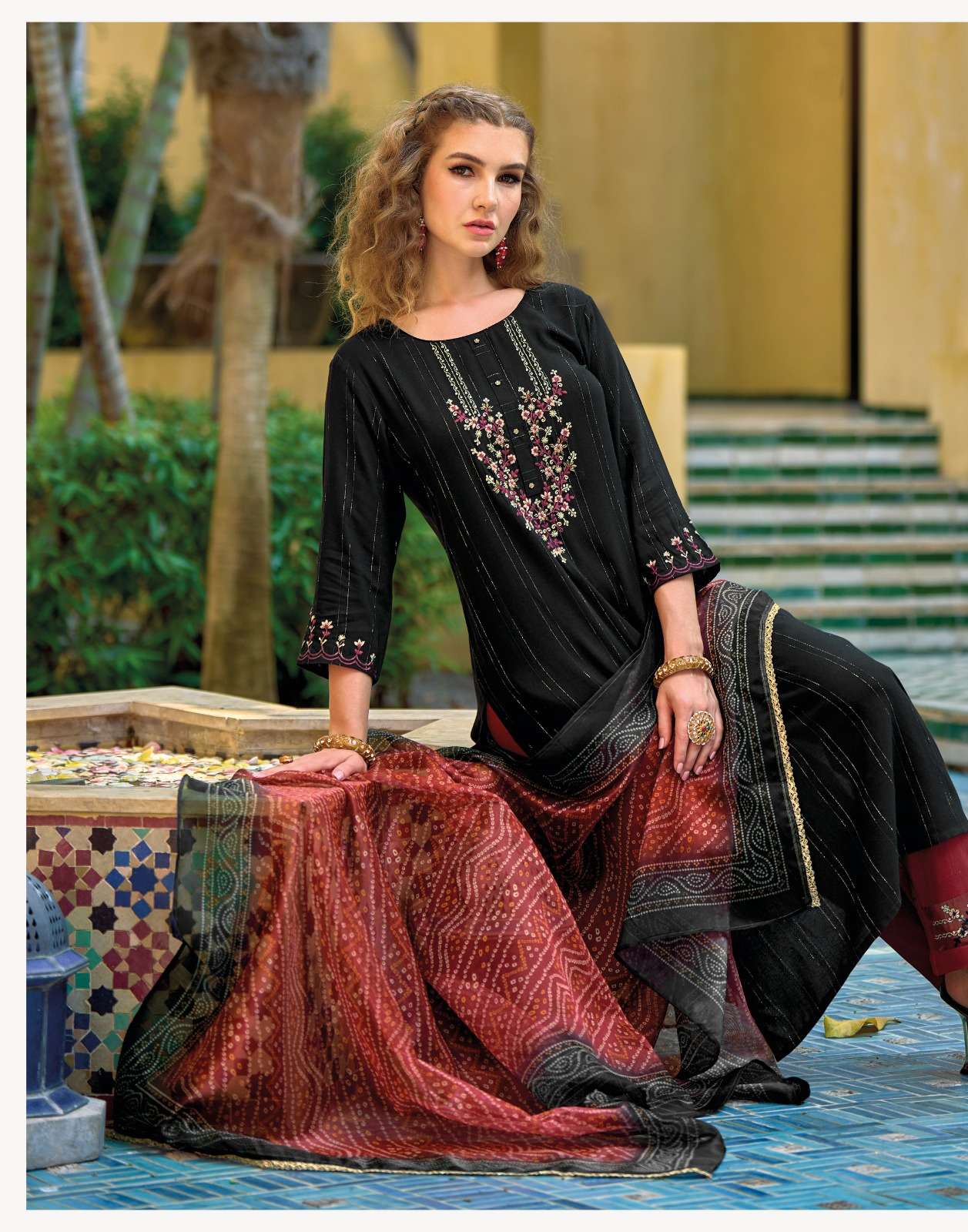 LILY & LALI BANDHEJ Kurti Wholesale catalog