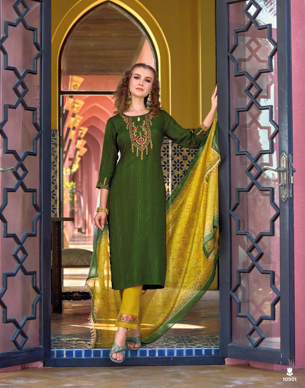LILY & LALI BANDHEJ Kurti Wholesale catalog
