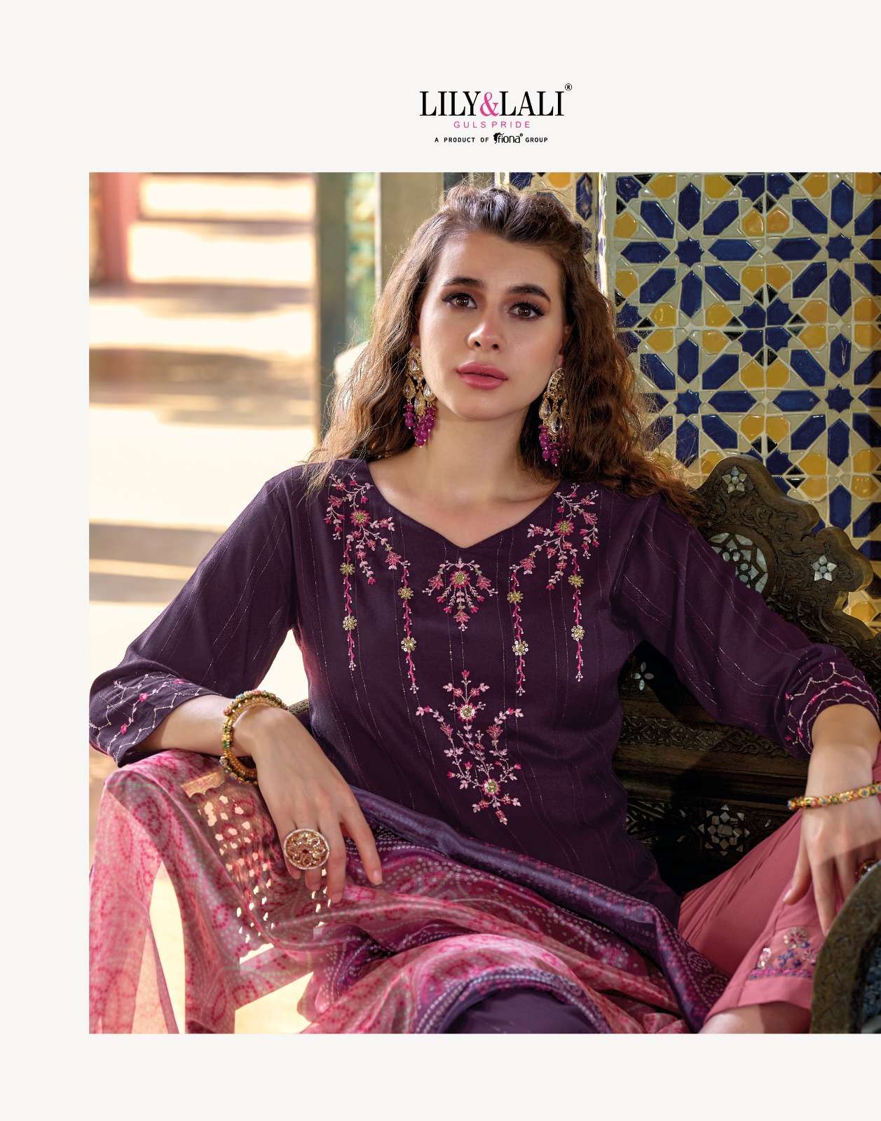 LILY & LALI BANDHEJ Kurti Wholesale catalog
