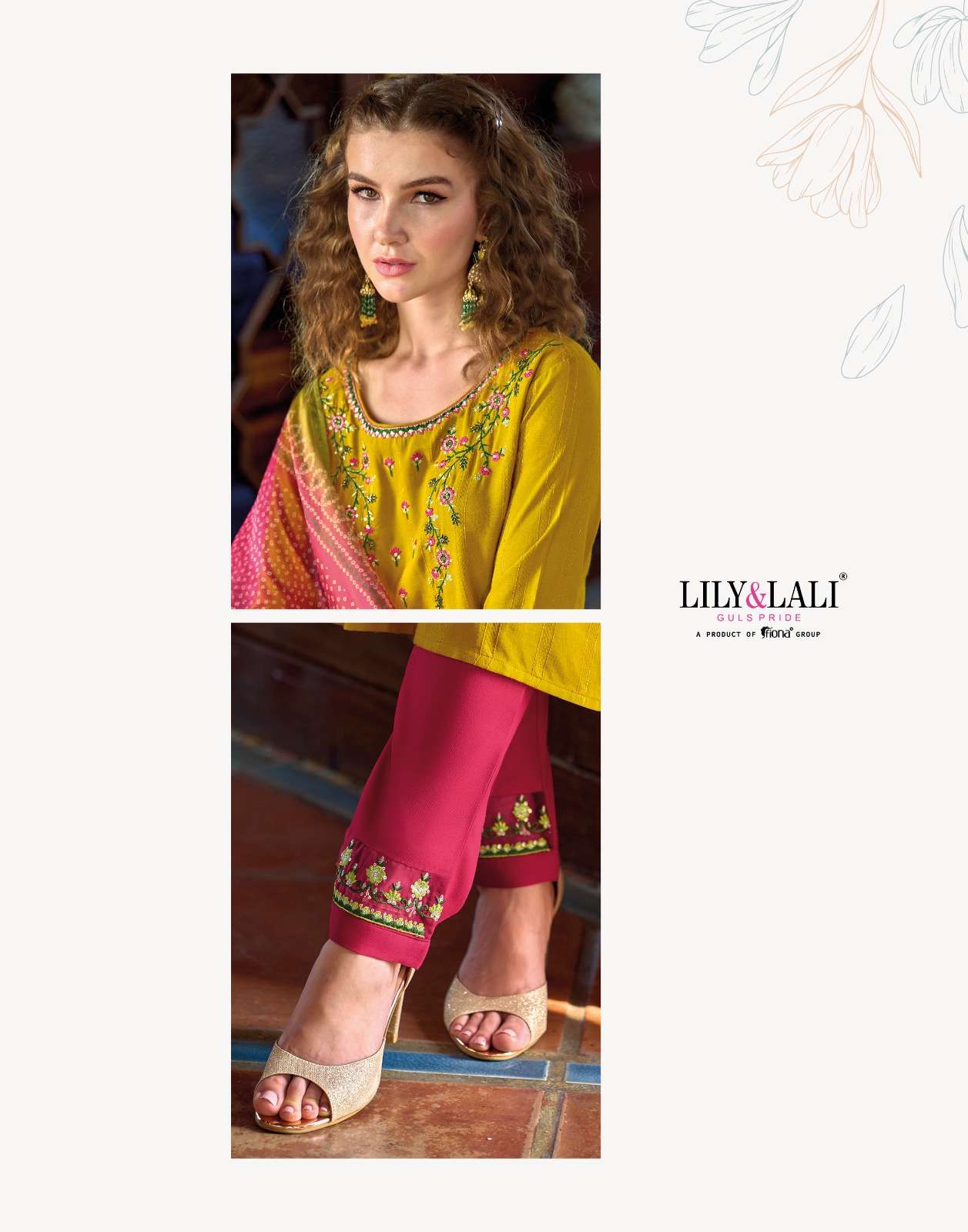 LILY & LALI BANDHEJ Kurti Wholesale catalog