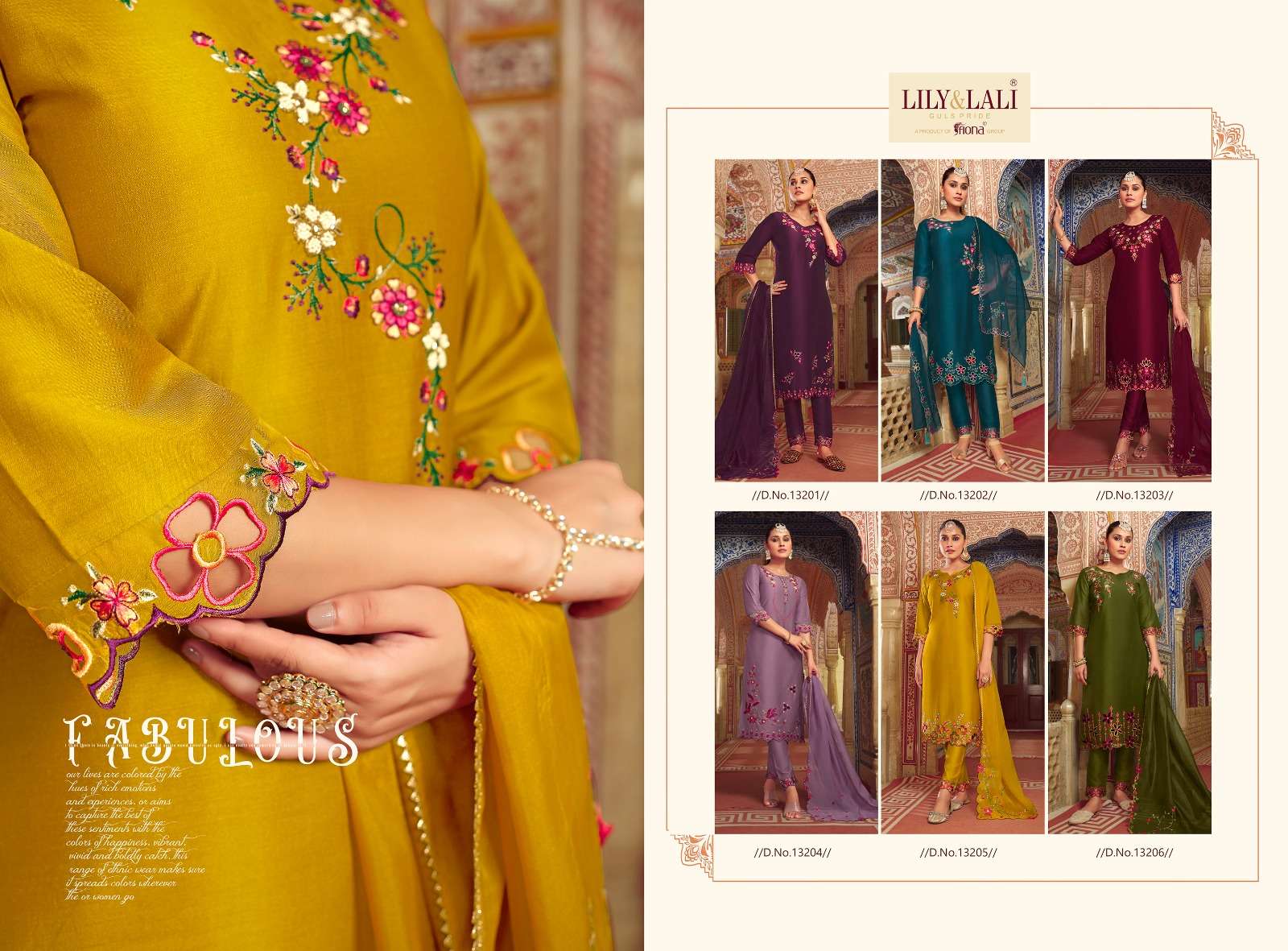 LILY & LALI MIRROR ELEGANCE Kurti Wholesale catalog