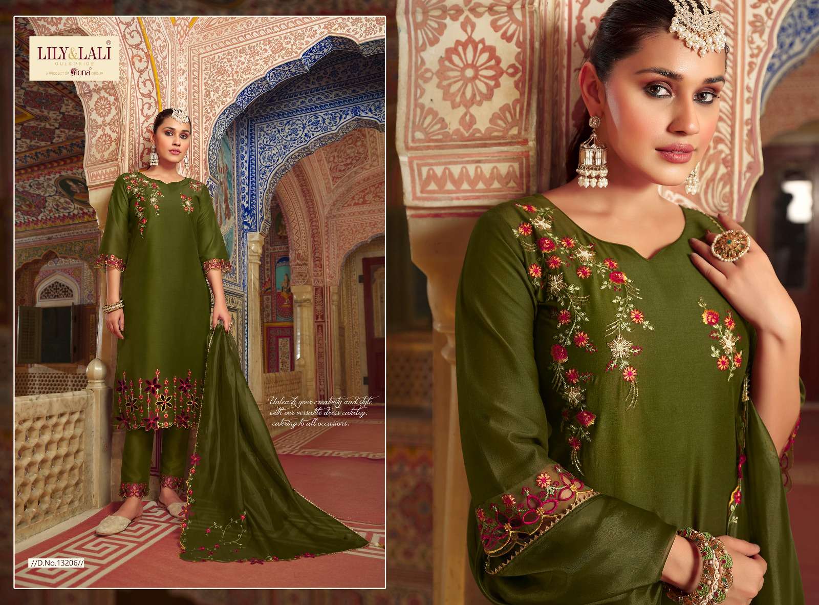 LILY & LALI MIRROR ELEGANCE Kurti Wholesale catalog