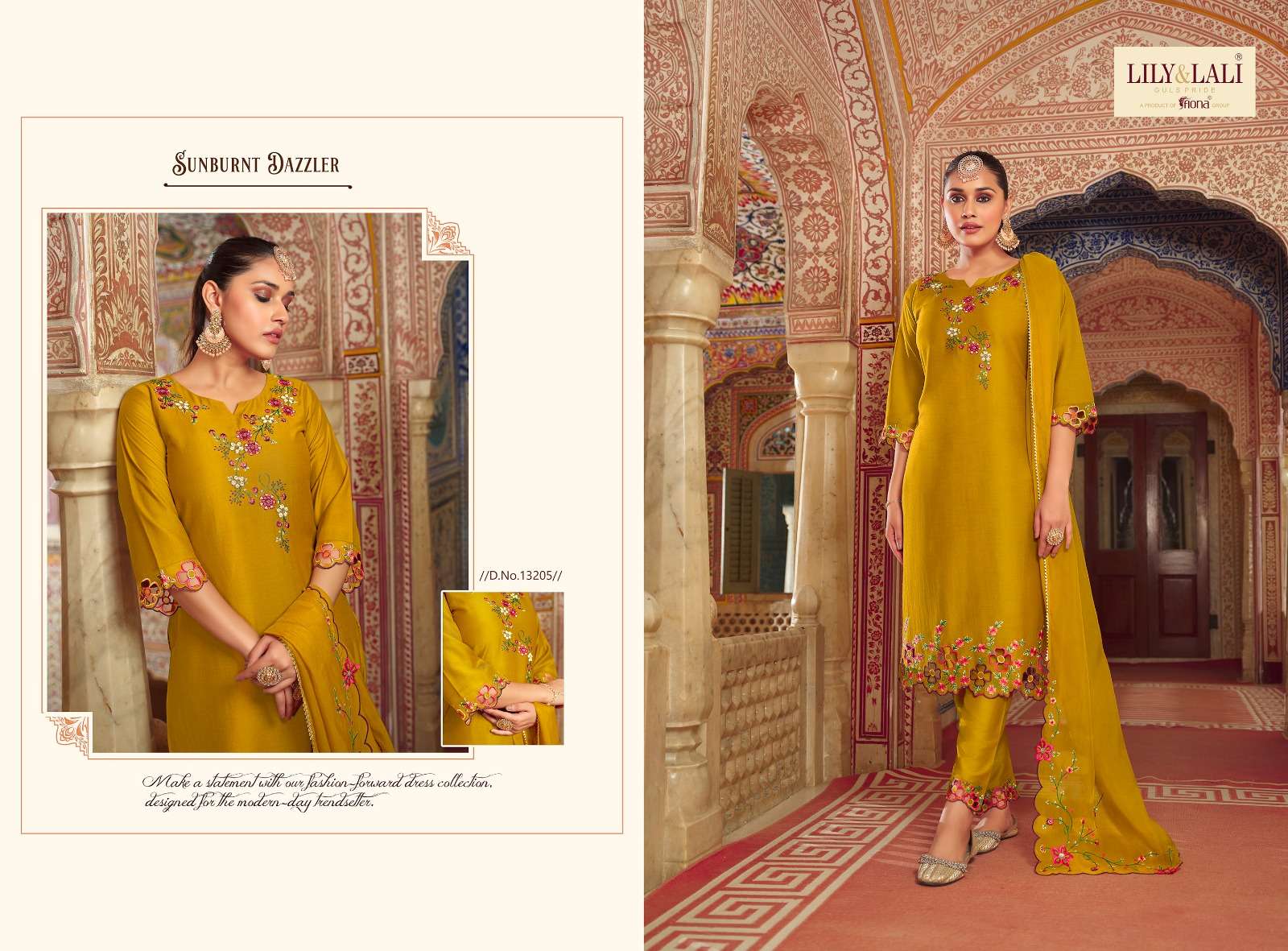 LILY & LALI MIRROR ELEGANCE Kurti Wholesale catalog
