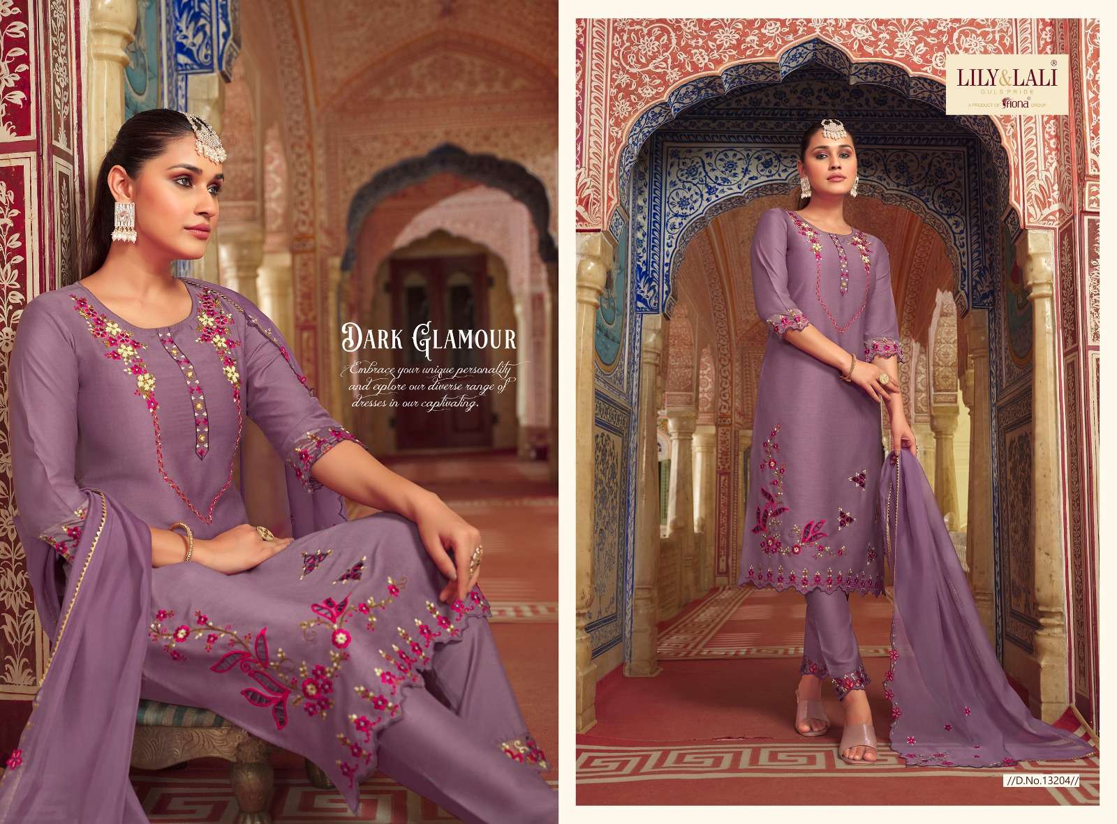 LILY & LALI MIRROR ELEGANCE Kurti Wholesale catalog