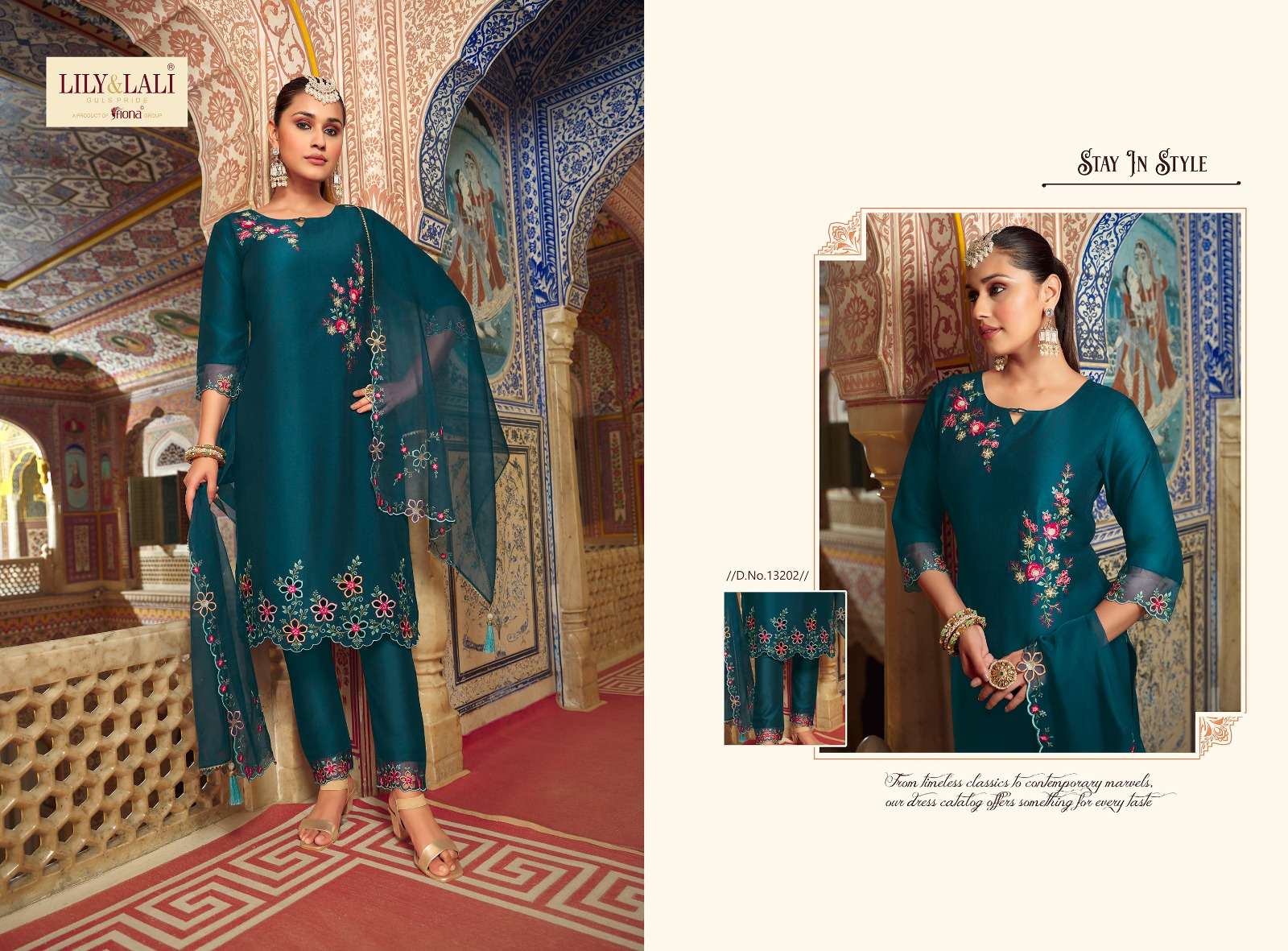 LILY & LALI MIRROR ELEGANCE Kurti Wholesale catalog