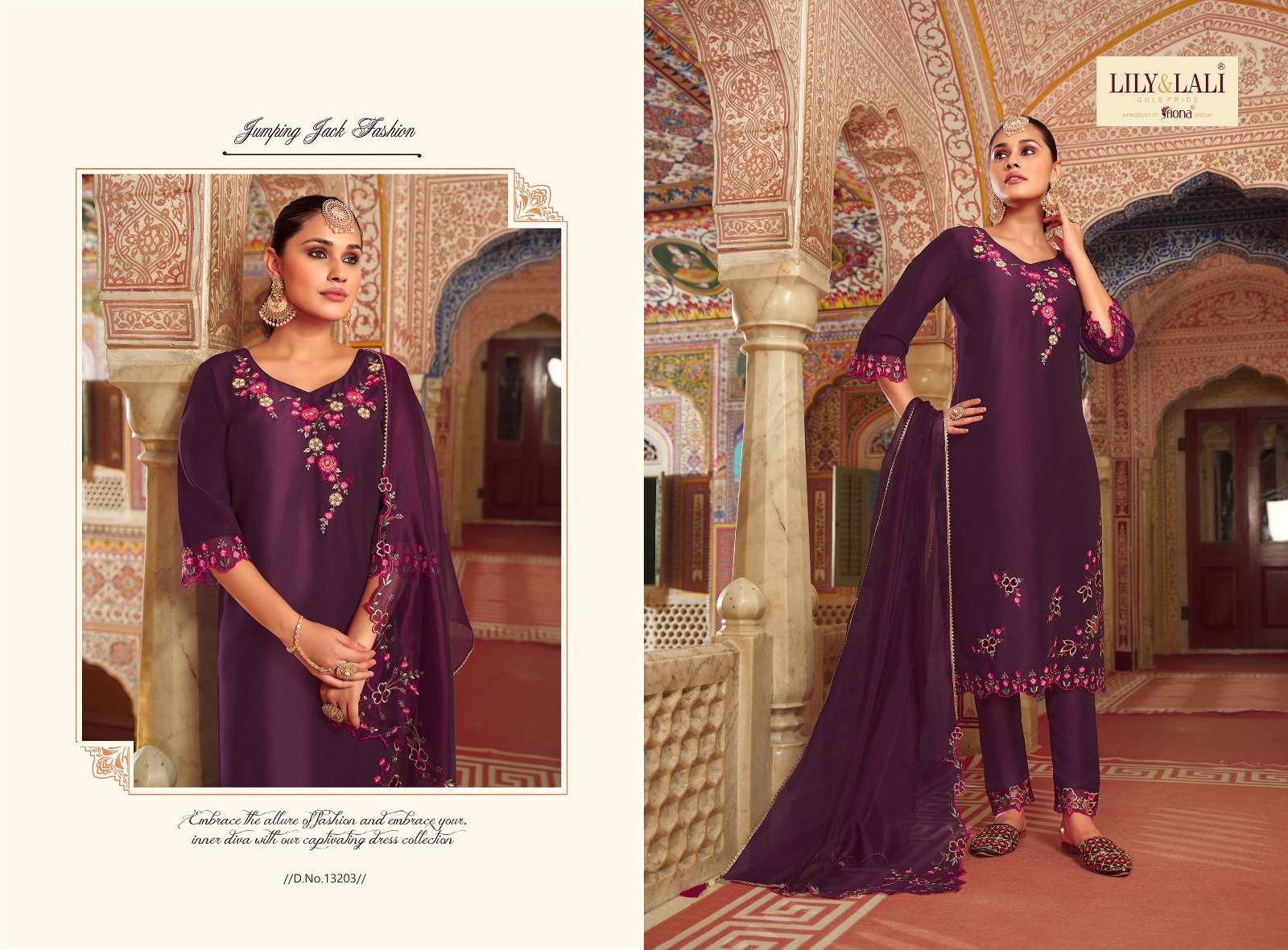 LILY & LALI MIRROR ELEGANCE Kurti Wholesale catalog