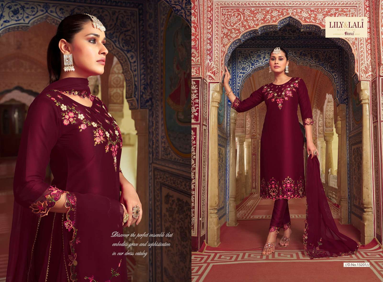 LILY & LALI MIRROR ELEGANCE Kurti Wholesale catalog