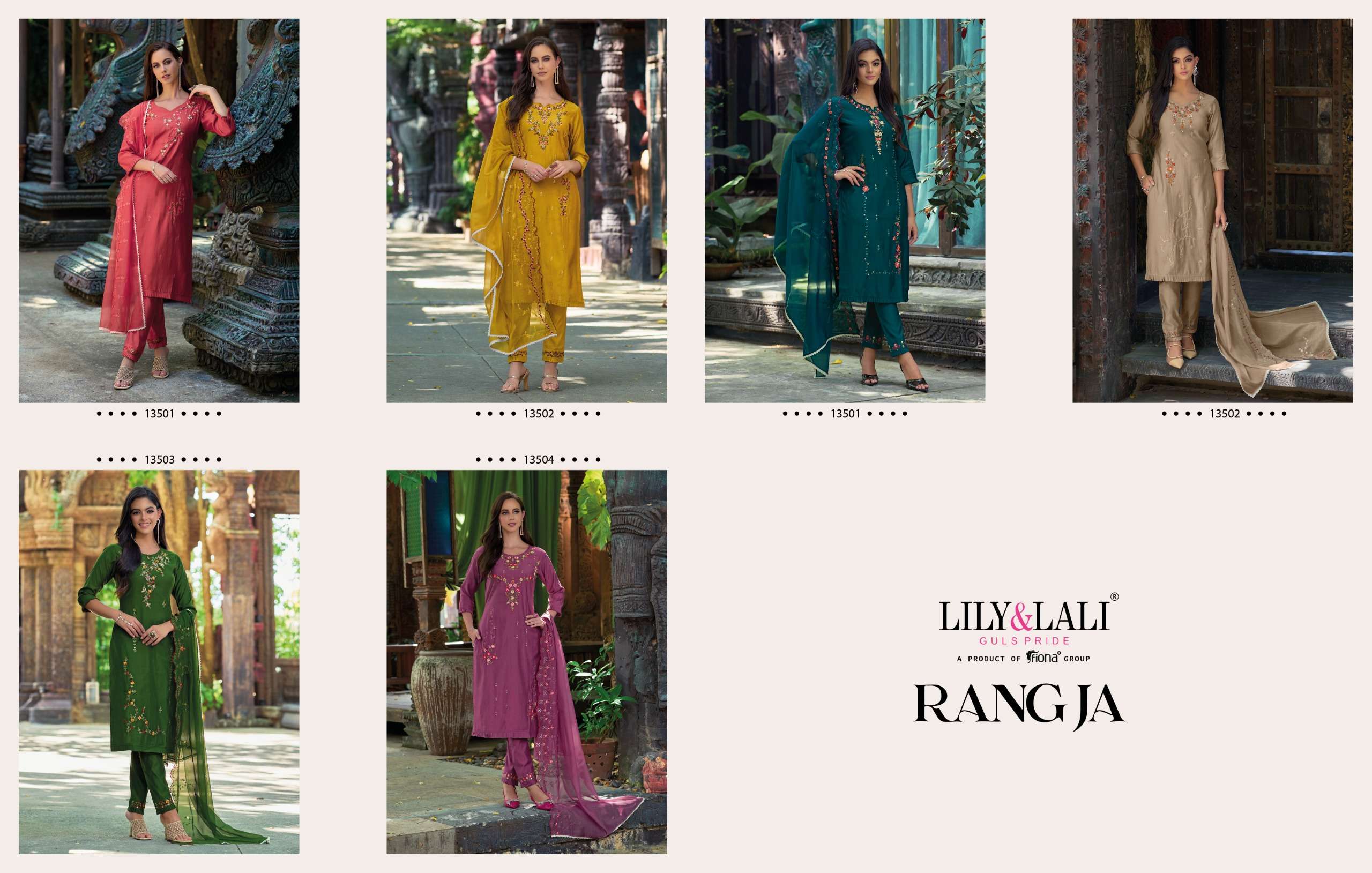 LILY & LALI RANG JA Kurti Wholesale catalog