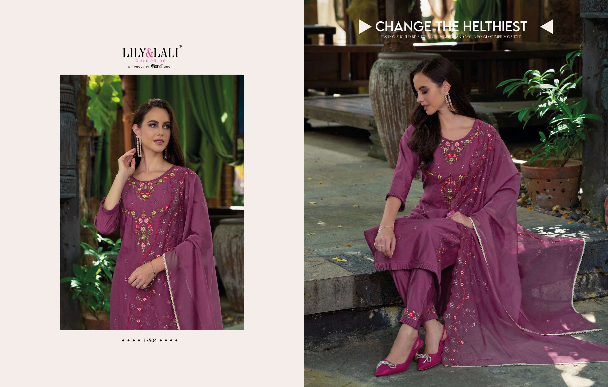 LILY & LALI RANG JA Kurti Wholesale catalog