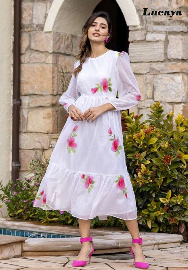 Lucaya Vol-13 printed lining short Kurti Wholesale catalog