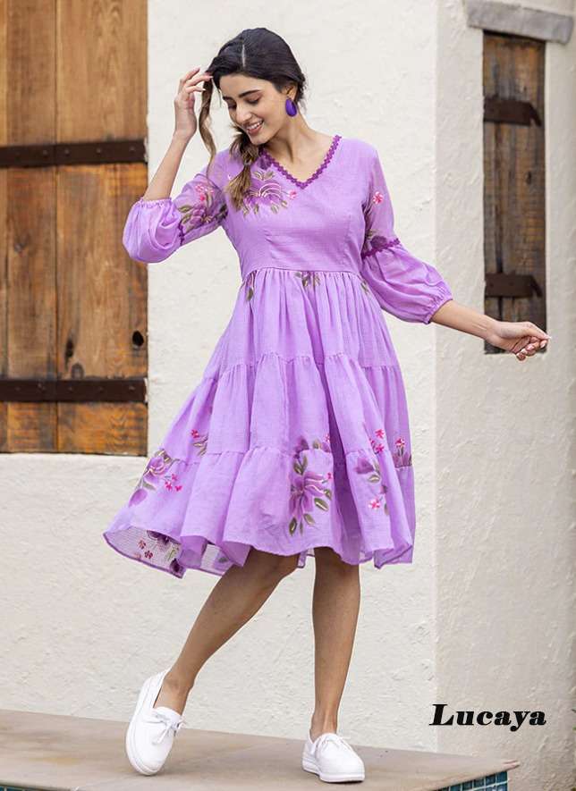 Lucaya Vol-13 printed lining short Kurti Wholesale catalog