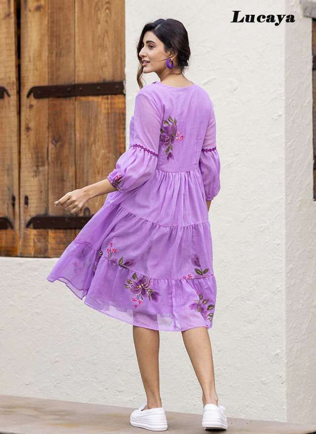 Lucaya Vol-13 printed lining short Kurti Wholesale catalog