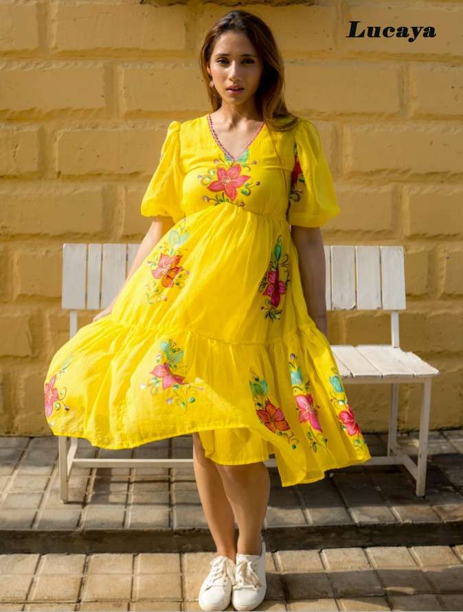 Lucaya Vol-13 printed lining short Kurti Wholesale catalog
