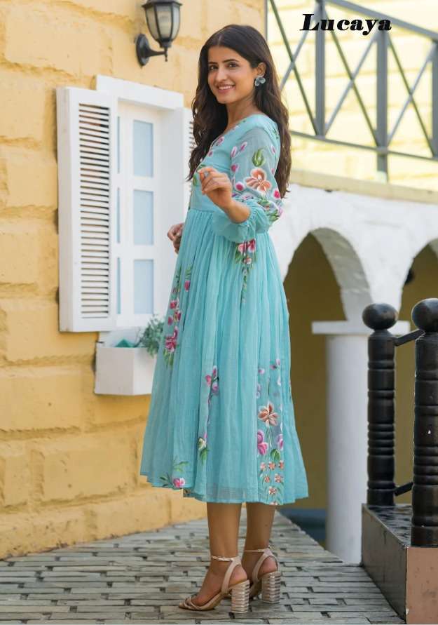 Lucaya Vol-13 printed lining short Kurti Wholesale catalog