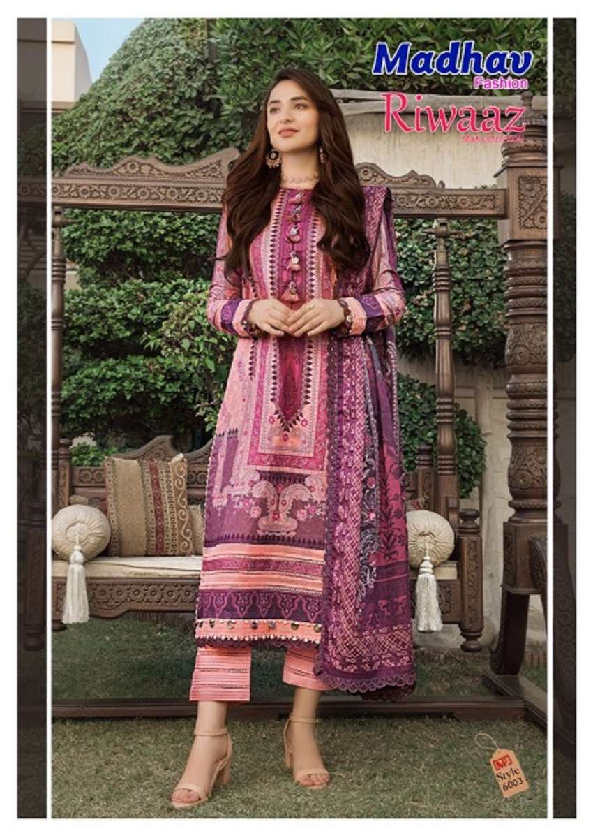 Madhav RIwaaz Vol-6 – Dress Material -  Wholesale Catalog