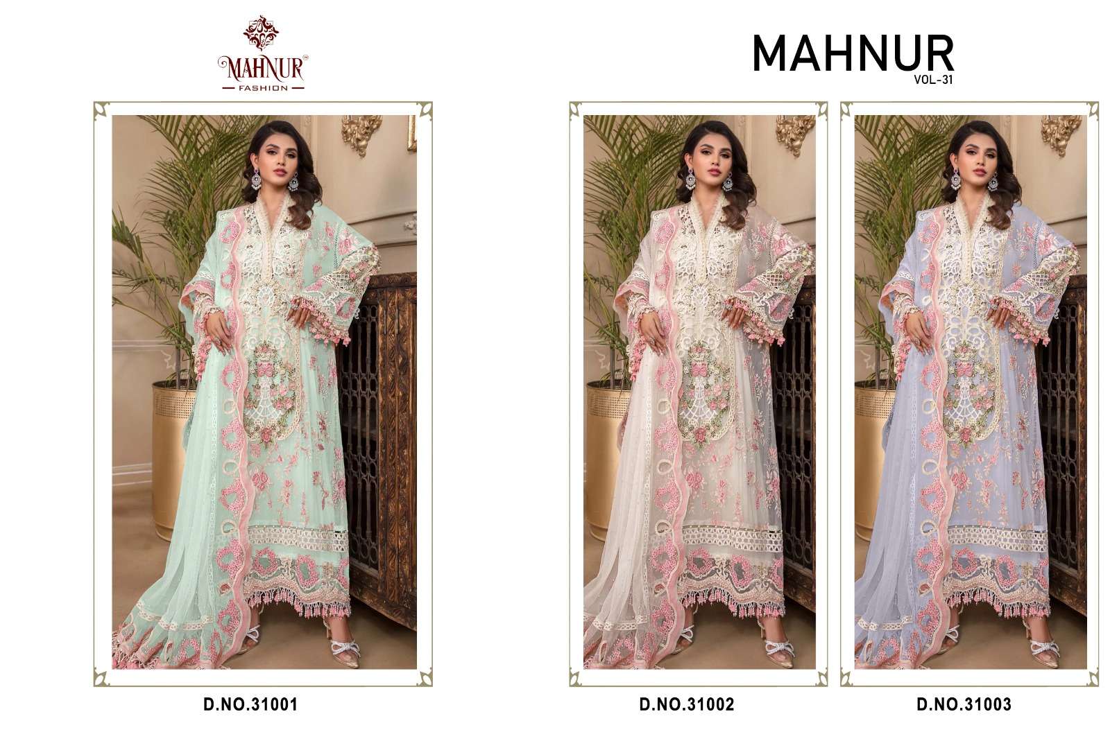 Mahnur Vol 31 Hitlist Bridal Pakitsani Salwar Kameez Wholesale catalog