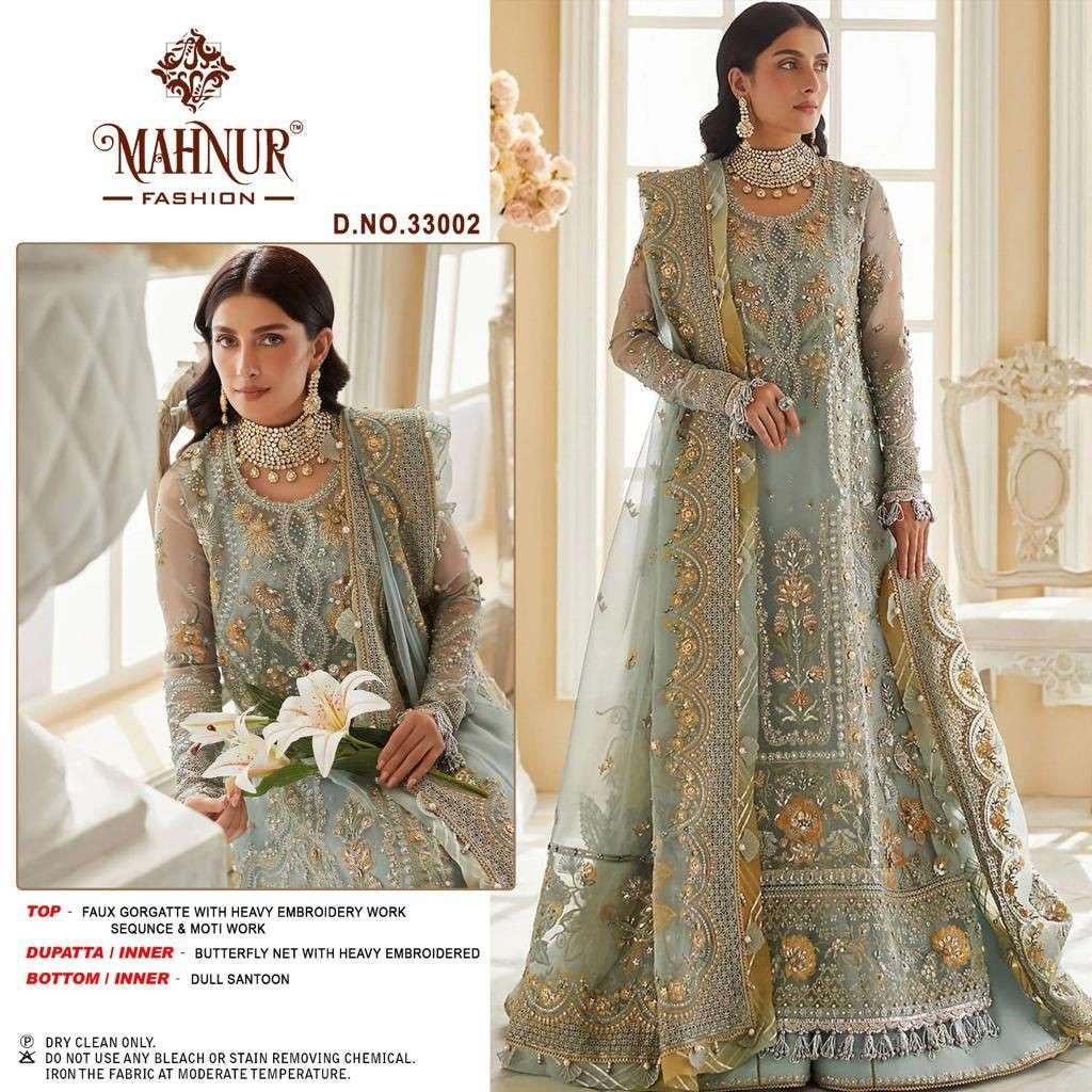 Mahnur Vol 33 Beautiful Pakisatni Salwar Kameez Wholesale catalog
