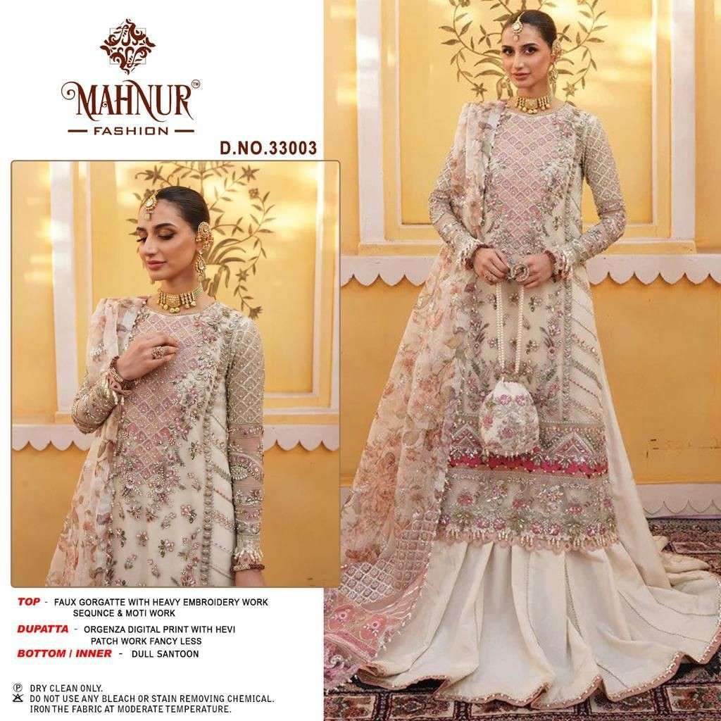 Mahnur Vol 33 Beautiful Pakisatni Salwar Kameez Wholesale catalog