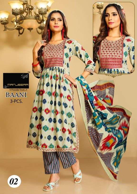 MANJEERA BAANI Naira CUT Kurti Wholesale catalog