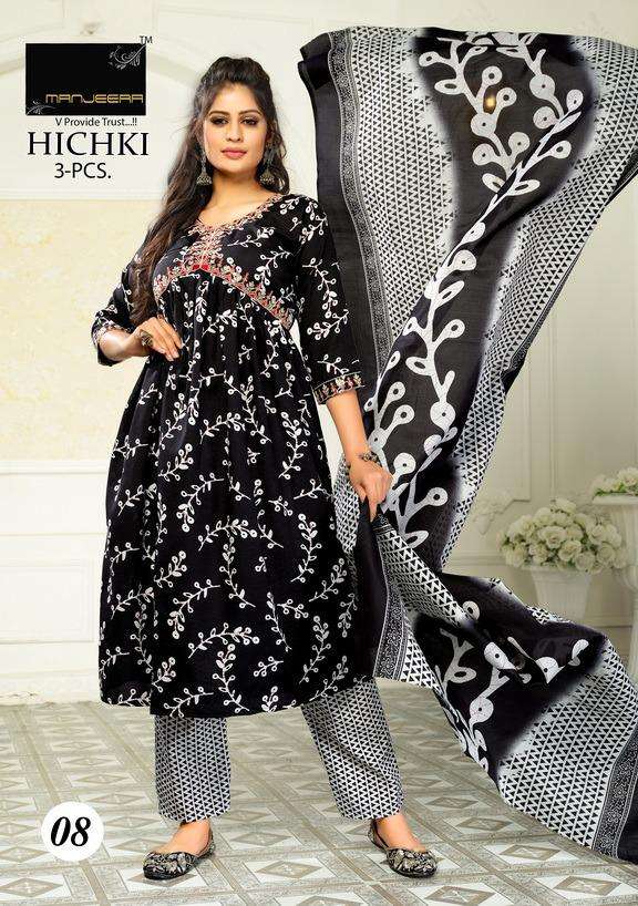 MANJEERA HITCHKI Aaliya Cut  Kurti Wholesale catalog
