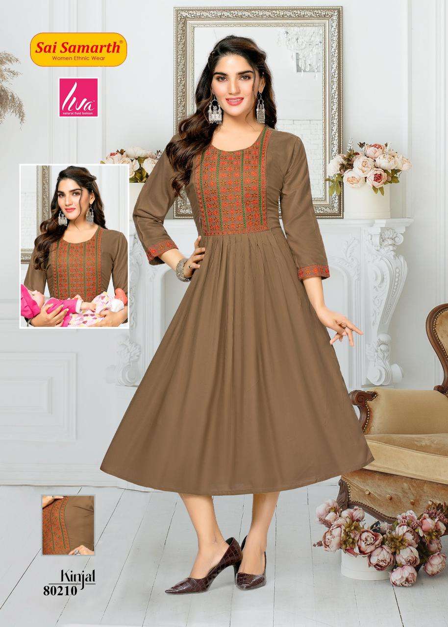 MAYRA KINJAL Kurti Wholesale catalog