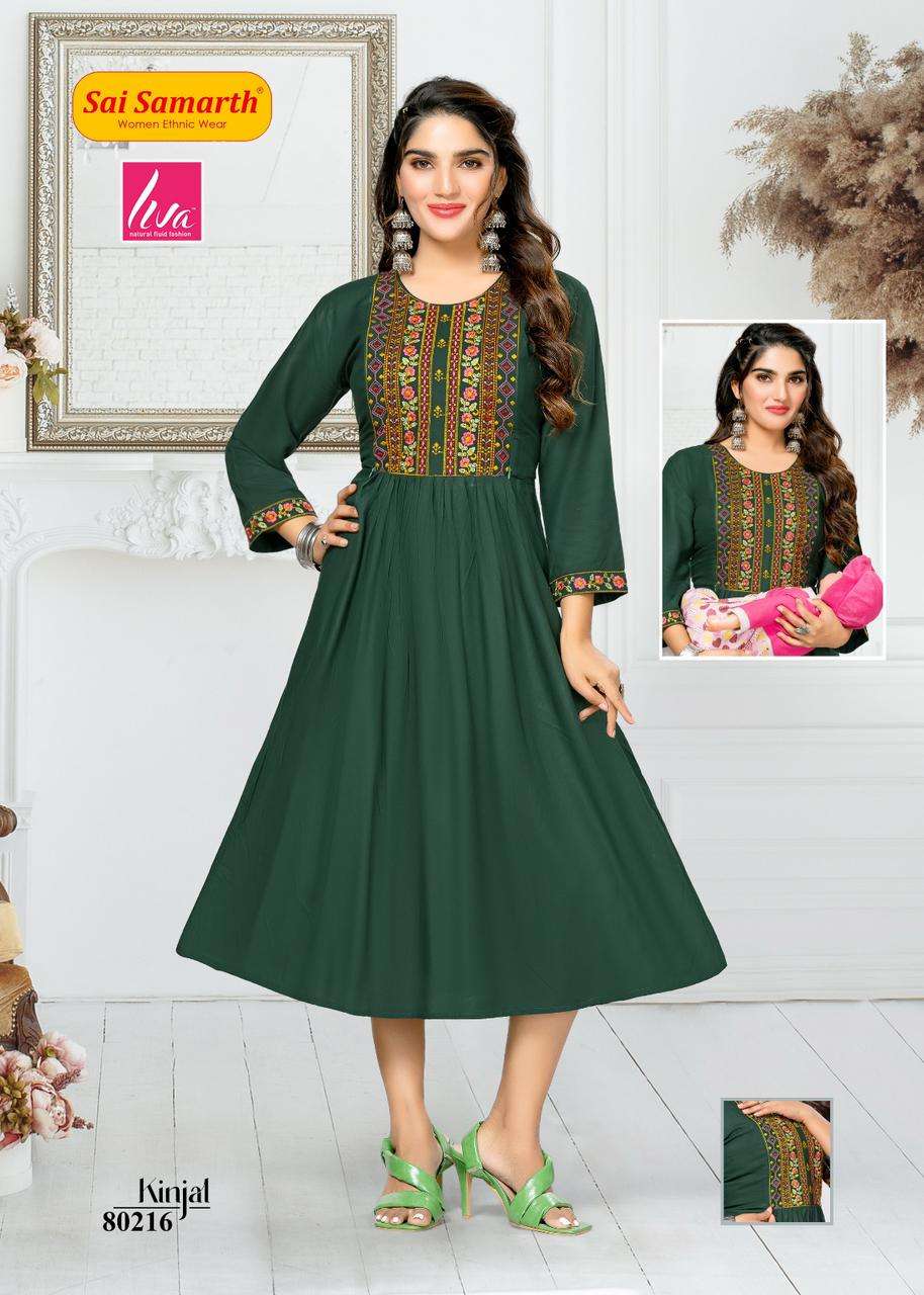 MAYRA KINJAL Kurti Wholesale catalog