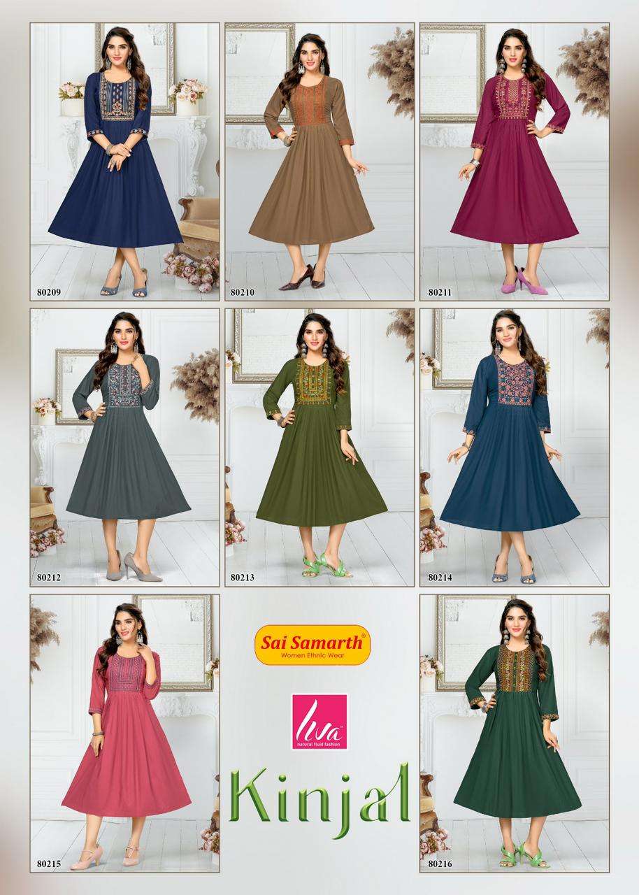 MAYRA KINJAL Kurti Wholesale catalog