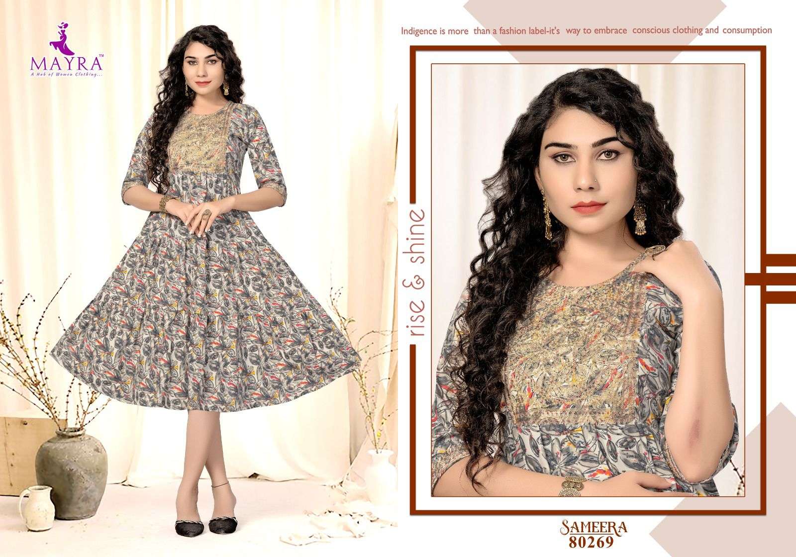 MAYRA SAMEERA Kurti Wholesale catalog