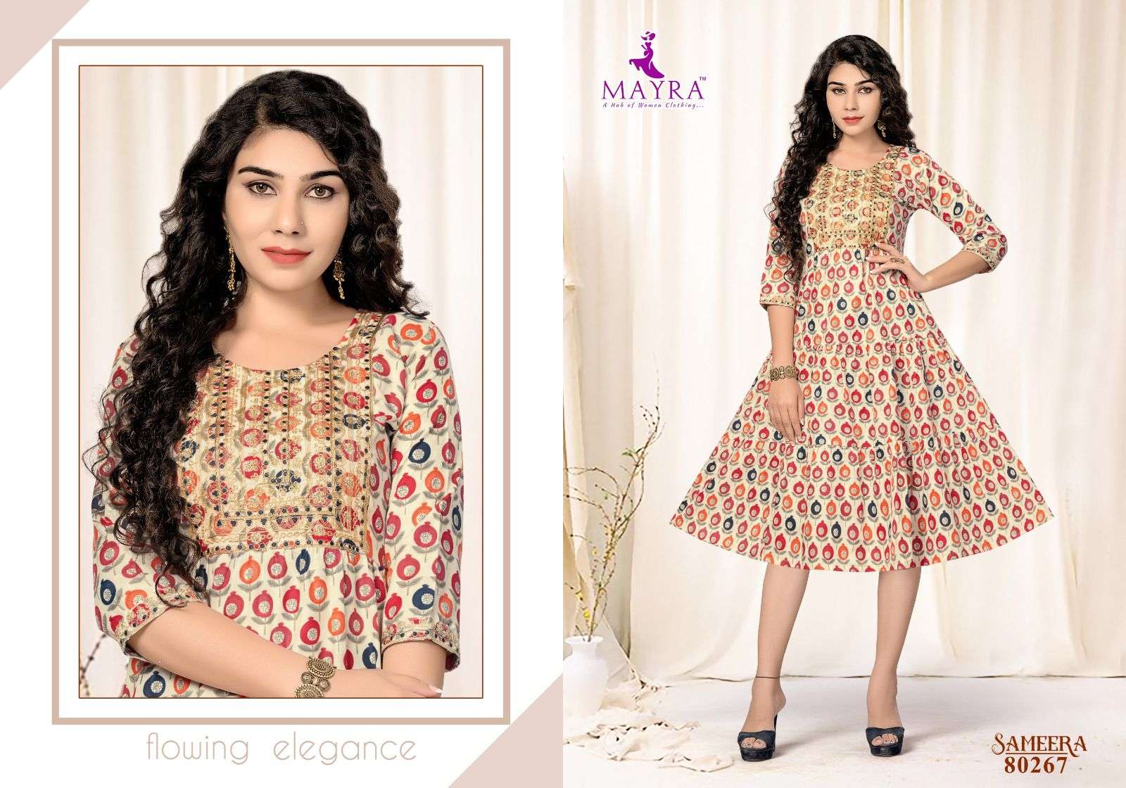 MAYRA SAMEERA Kurti Wholesale catalog