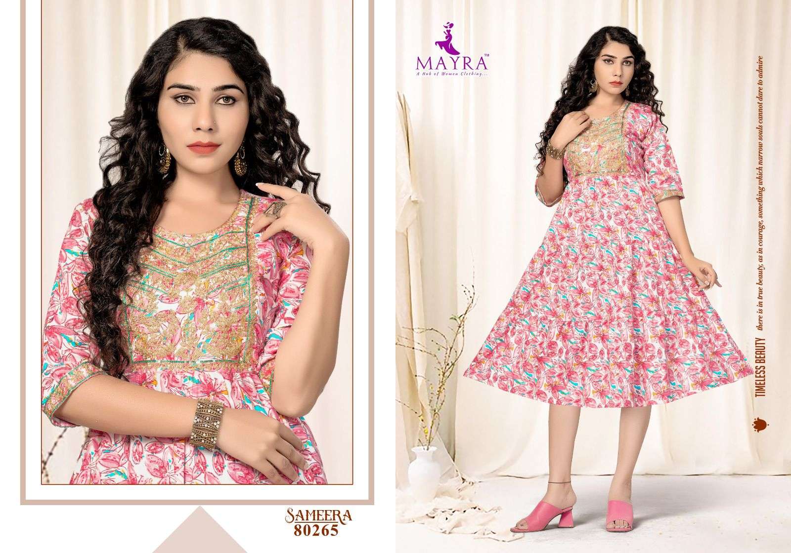 MAYRA SAMEERA Kurti Wholesale catalog