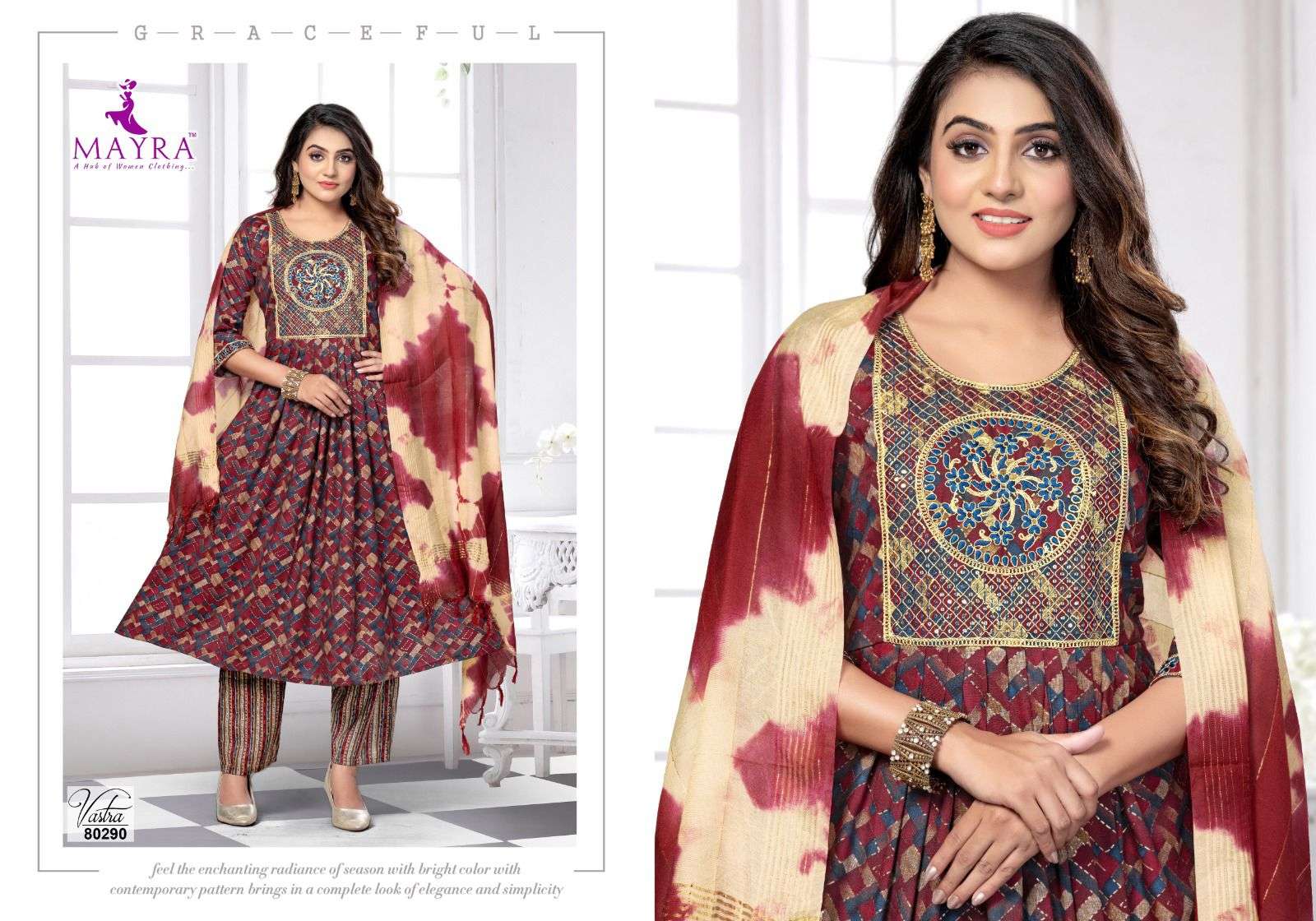 Mayra VASTRA CAPSUIL Kurti Wholesale catalog