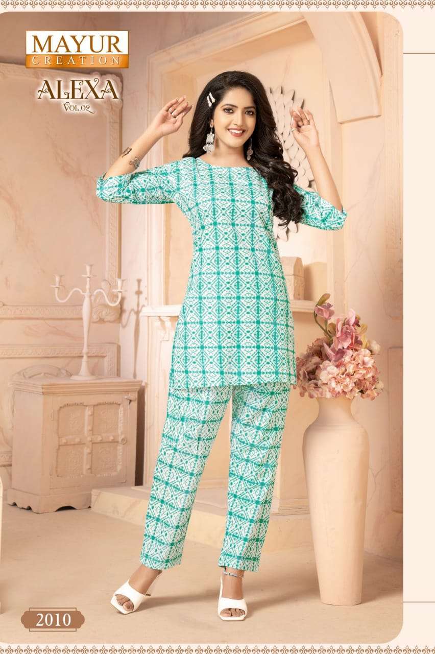 Mayur Alexa Vol-2 – Co-Ord Sets - Wholesale Catalog