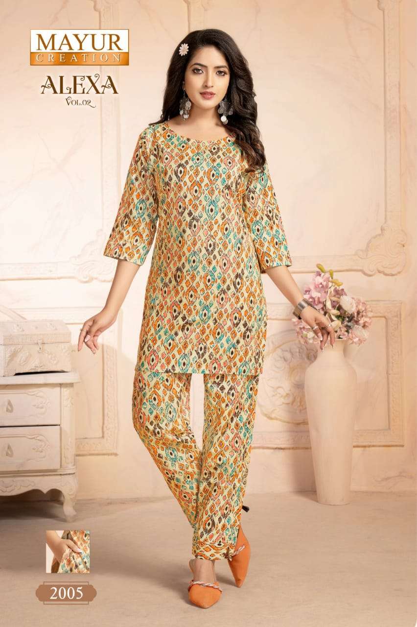 Mayur Alexa Vol-2 – Co-Ord Sets - Wholesale Catalog