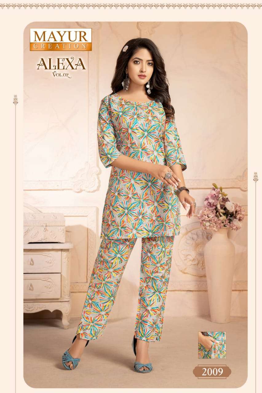 Mayur Alexa Vol-2 – Co-Ord Sets - Wholesale Catalog
