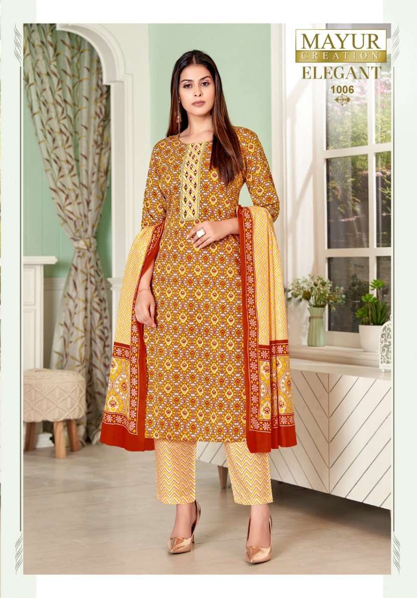 Mayur Elegant Vol-1 – Dress Material - Wholesale Catalog