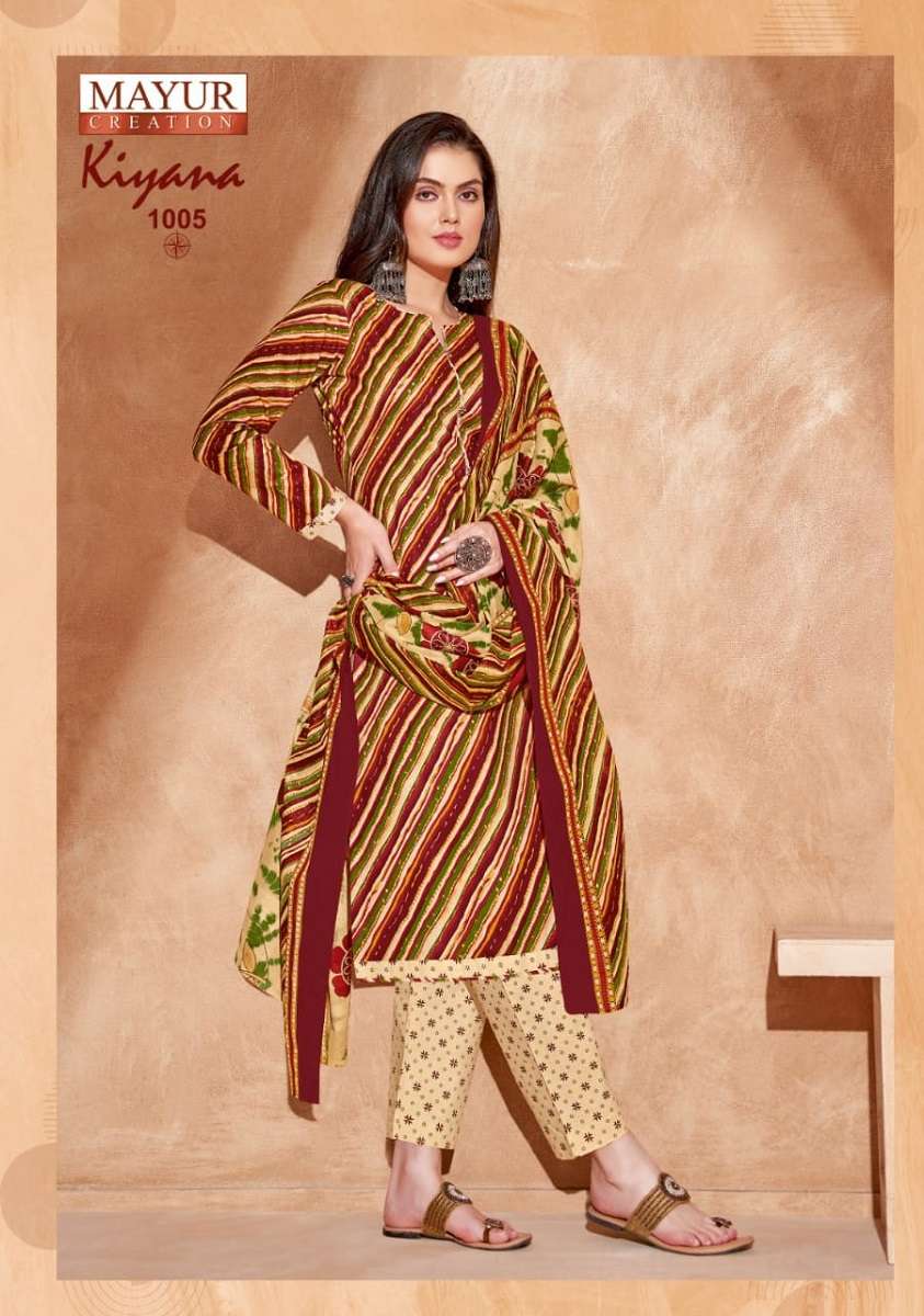 Mayur Kiyana Vol-1 – Dress Material - Wholesale Catalog